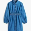 Abito a camicia in chambray per bambini