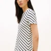 Abito in interlock a righe a zig-zag Abito in interlock a righe a zig-zag