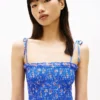 Abito lungo a balze in chiffon Tommy Jeans Abito lungo a balze in chiffon Tommy Jeans