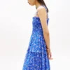 Abito lungo a balze in chiffon Tommy Jeans Abito lungo a balze in chiffon Tommy Jeans