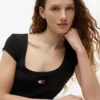 Abito lungo a righe Tommy Jeans Abito lungo a righe Tommy Jeans