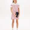 Abito polo a righe per bambina Abito polo a righe per bambina