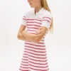 Abito polo a righe per bambina Abito polo a righe per bambina