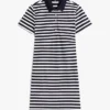 Abito polo a righe slim fit