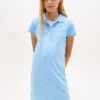 Abito polo con stampa floreale su tutta la superficie per bambina