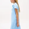 Abito polo con stampa floreale su tutta la superficie per bambina