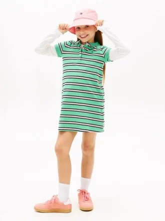 Abito polo da bambina