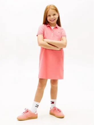 Abito polo da bambina