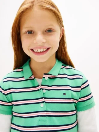Abito polo da bambina