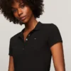 Abito polo slim fit in cotone elasticizzato