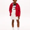 Abito salopette in Hilfiger Denim con badge Hilfiger per bambini Abito salopette in Hilfiger Denim con badge Hilfiger per bambini