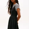 Abito skater in misto lino Tommy Jeans Abito skater in misto lino Tommy Jeans