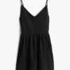 Abito skater in misto lino Tommy Jeans Abito skater in misto lino Tommy Jeans
