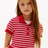 Abito skater in polo elasticizzata per bambini