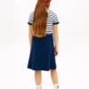 Abito skater in polo elasticizzata per bambini