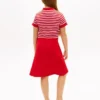 Abito skater in polo elasticizzata per bambini