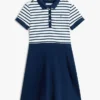 Abito skater in polo elasticizzata per bambini