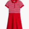 Abito skater in polo elasticizzata per bambini