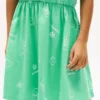 Abito T-shirt con stampa primaverile per bambini Abito T-shirt con stampa primaverile per bambini