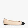 Ballerine con dettagli in metallo con logo Ballerine con dettagli in metallo con logo