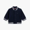 Bomber con logo monotipo Varsity per neonati Bomber con logo monotipo Varsity per neonati