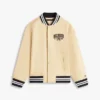Bomber da ragazzo in twill satinato Bomber da ragazzo in twill satinato