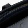 Borsa a tracolla con catena e monogramma lucido