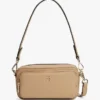 Borsa a tracolla con logo monogramma