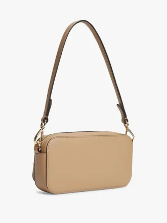 Borsa a tracolla con logo monogramma