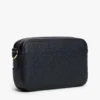 Borsa a tracolla con monogramma goffrato su tutta la superficie Borsa a tracolla con monogramma goffrato su tutta la superficie