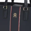 Borsa a tracolla con strisce iconiche