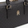 Borsa a tracolla East-West con monogramma su tutta la superficie Borsa a tracolla East-West con monogramma su tutta la superficie