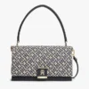 Borsa a tracolla in jacquard con chiusura Monogram Borsa a tracolla in jacquard con chiusura Monogram