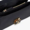 Borsa a tracolla in jacquard con chiusura Monogram Borsa a tracolla in jacquard con chiusura Monogram