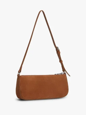 Borsa a tracolla in pelle scamosciata Tommy Jeans