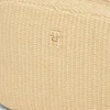 Borsa a tracolla in rafia con logo monogramma Borsa a tracolla in rafia con logo monogramma