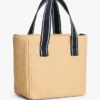 Borsa a tracolla in rafia per bambina Borsa a tracolla in rafia per bambina
