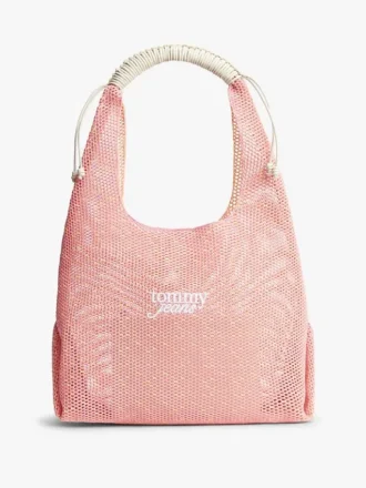 Borsa a tracolla morbida all’uncinetto Tommy Jeans