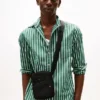 Borsa da reporter mini con logo Tommy Borsa da reporter mini con logo Tommy