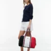 Borsa da viaggio a blocchi di colore