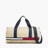 Borsa da viaggio con logo a strisce e bandiera Borsa da viaggio con logo a strisce e bandiera