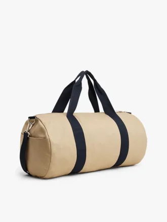 Borsa da viaggio con logo a strisce e bandiera