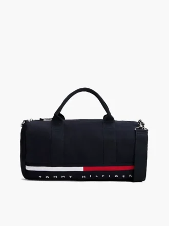 Borsa da viaggio con logo a strisce e bandiera per bambini Borsa da viaggio con logo a strisce e bandiera per bambini