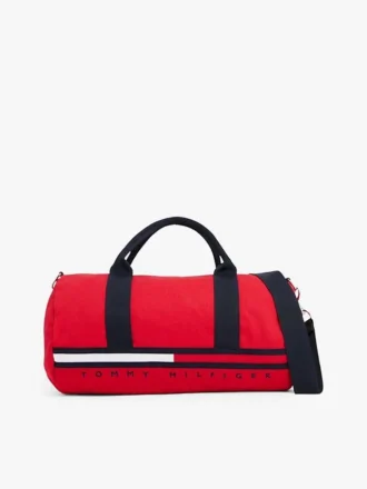 Borsa da viaggio con logo a strisce e bandiera per bambini Borsa da viaggio con logo a strisce e bandiera per bambini