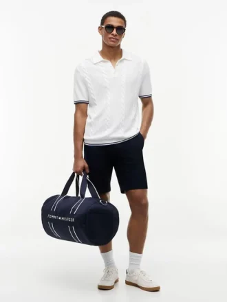 Borsa da viaggio con logo Tommy