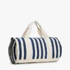 Borsa da viaggio in tela a righe nautiche Borsa da viaggio in tela a righe nautiche
