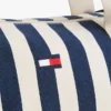 Borsa da viaggio in tela a righe nautiche Borsa da viaggio in tela a righe nautiche