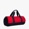 Borsa da viaggio in tela con logo Tommy a blocchi di colore