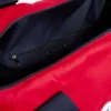 Borsa da viaggio in tela con logo Tommy a blocchi di colore
