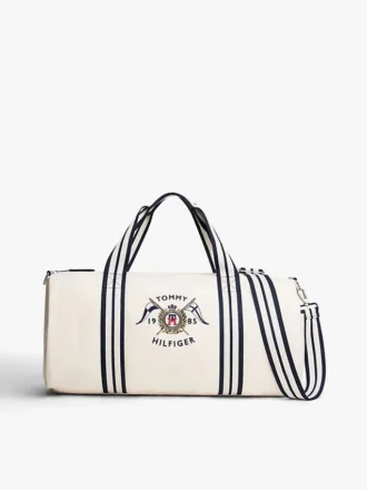 Borsa da viaggio in tela con stemma nautico